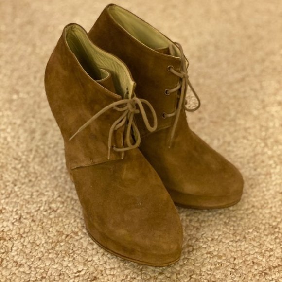 Opening Ceremony Tan Booties - Picture 1 of 3